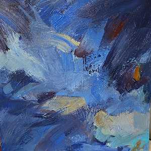 Abstract Boiling Sea